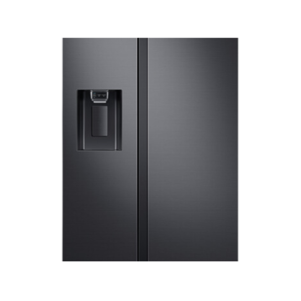 SAMSUNG Fridge, 635L, 2 Door Side By Side No Frost (Frost Free), Black