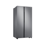 SAMSUNG Fridge, 647L, 2 Door Side By Side No Frost (Frost Free), Silver