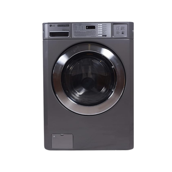 LG Washing Machine, 10kg, Full Auto Front Load Wash Only, Inox