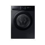 SAMSUNG Washing Machine, 11Kg, Front Load Wash black caviar body colour