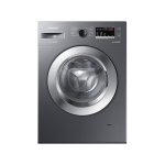 SAMSUNG Washing Machine, 7Kg, Full Auto Front Load Wash Only, Inox