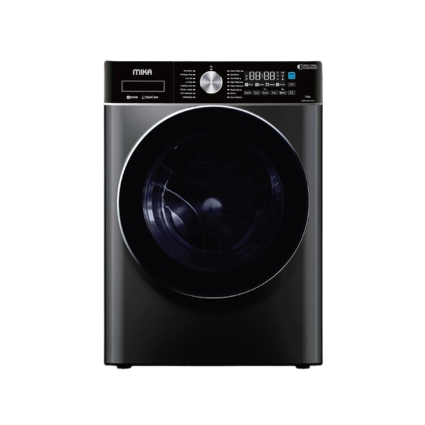 MIKA Washing Machine, 10kg, DD INVERTER Motor, Fully Automatic, Front Load, Dark Grey