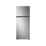 LG Fridge, 375L, 2 Door Top Mount Freezer No Frost (Frost Free), Silver