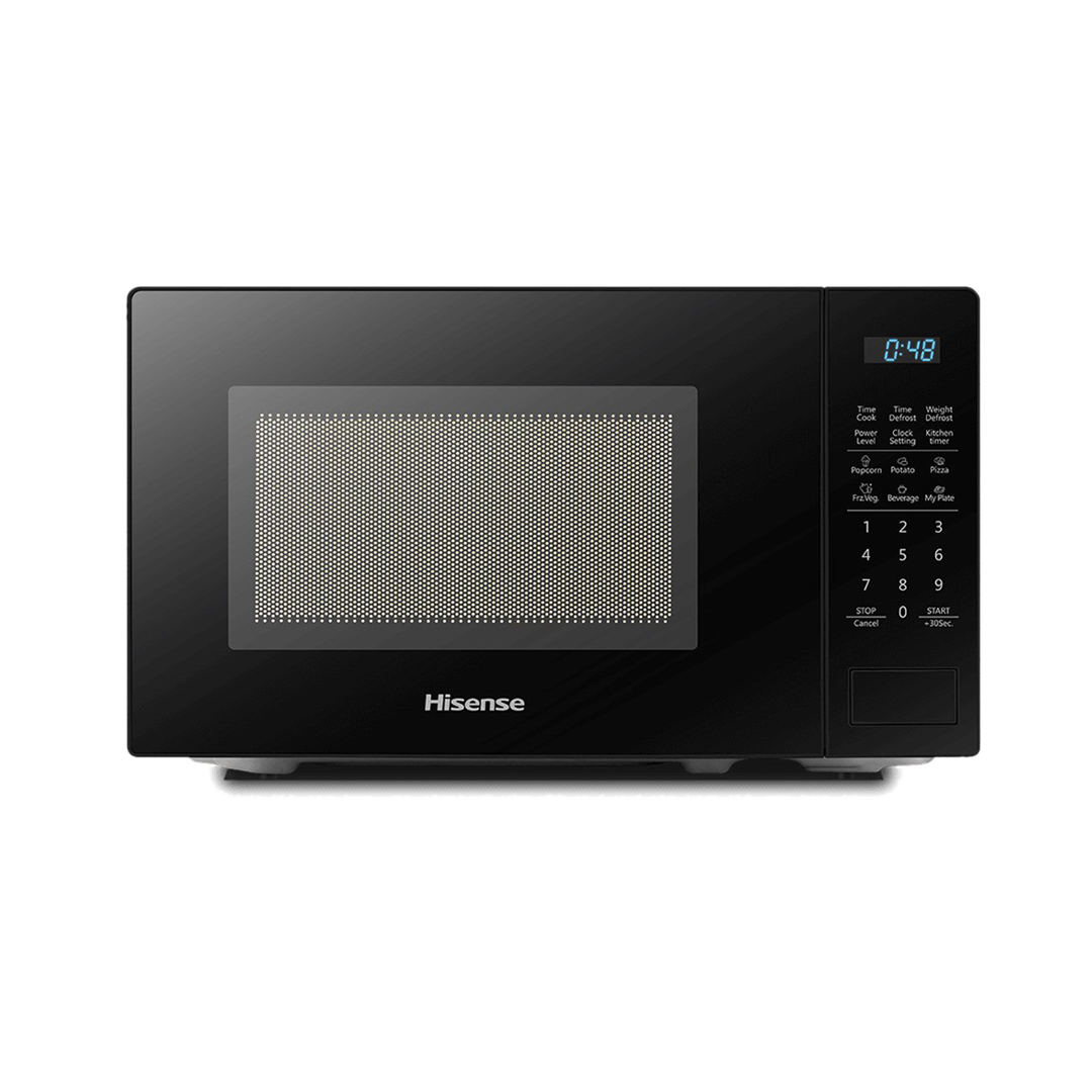 HISENSE Microwave Oven, 20L, Digital, Solo, Black