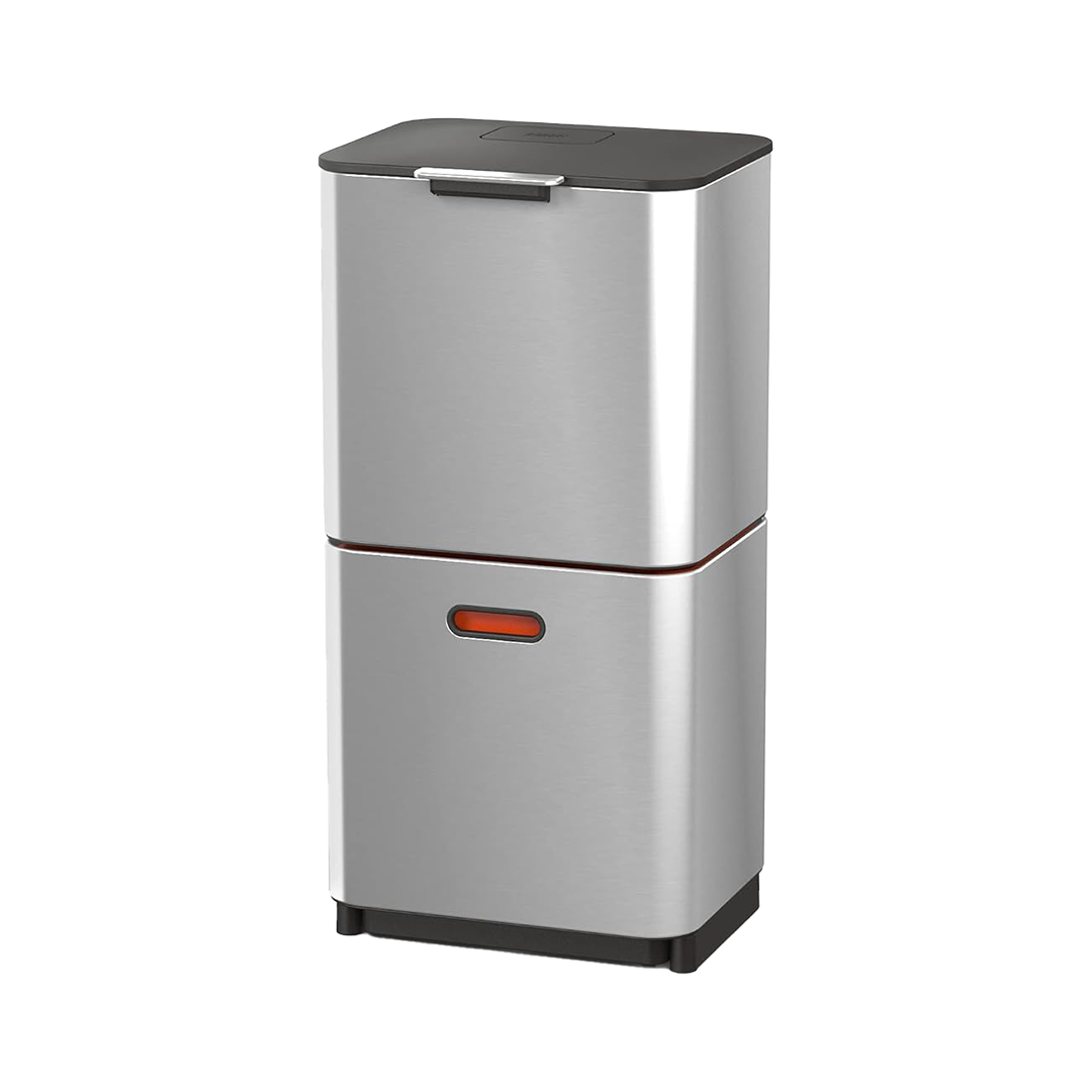 JOSEPH JOSEPH Totem Max 60-Litre - Stainless Steel