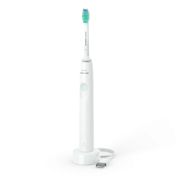 PHILIPS 1100 Series Sonic Electric Toothbrush, Quadpacer