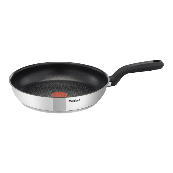 TEFAL Primary Stainless Steel With  Non Stick Interior Coated Frypan 30Cm