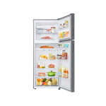 SAMSUNG Fridge, 415L, 2 Door Top Mount Freezer No Frost (Frost Free), Refined Inox