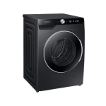 SAMSUNG Washing Machine, 11Kg, Front Load Wash black caviar body colour