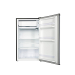 MIKA Fridge, 92L, Single Door Defrost (Direct Cool), Inox Line Brush