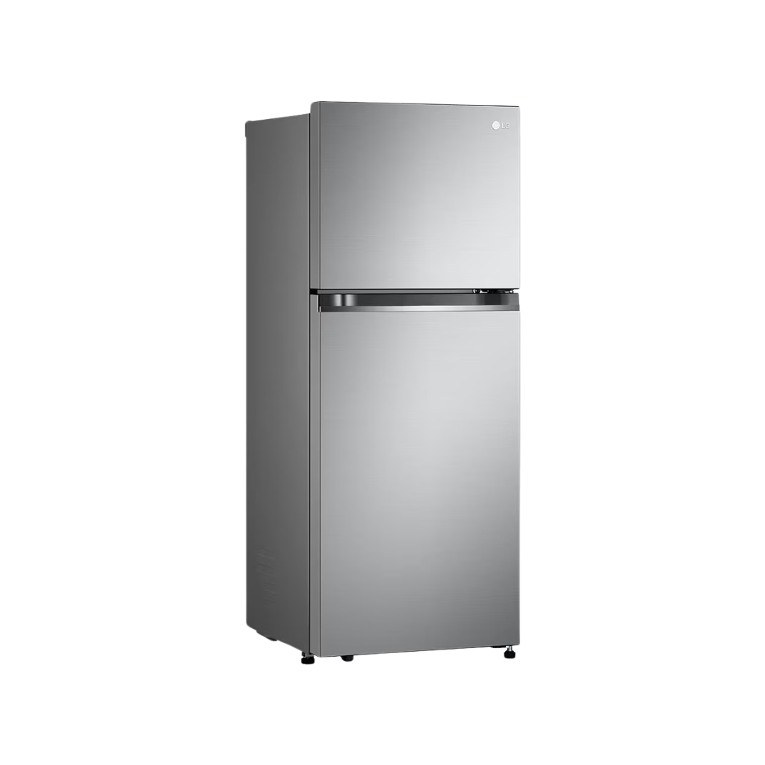 LG Fridge, 217L, 2 Door Top Mount Freezer No Frost (Frost Free), Silver