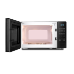 HISENSE Microwave Oven, 20L, Digital, Solo, Black