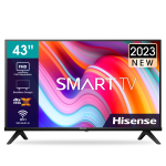 HISENSE 43” LED TV, Black