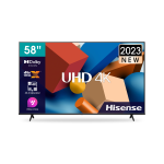 HISENSE 58” UHD TV, Black