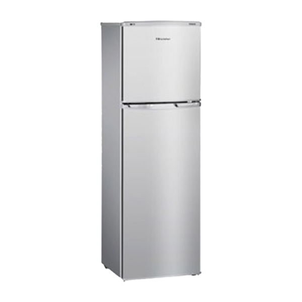 HISENSE Fridge, 206L, 2 Door Top Mount Freezer Defrost (Direct Cool), Silver