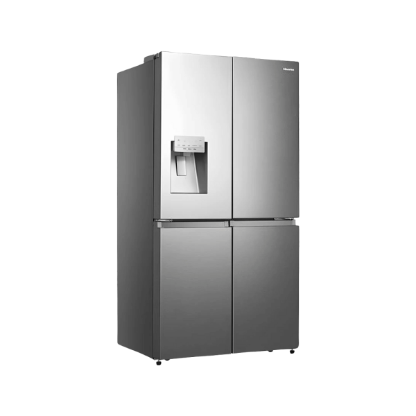 HISENSE Fridge, 522L, 2 Door Side By Side No Frost (Frost Free)