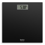 TEFAL Bathroom Scale, Tampered Glass, 150kg, Digital LCD display