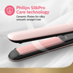 PHILIPS Thermoprotect Straightner, with keratin infused plate and 6 temperature settings