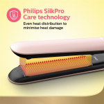 PHILIPS Thermoprotect Straightner, with keratin infused plate and 6 temperature settings