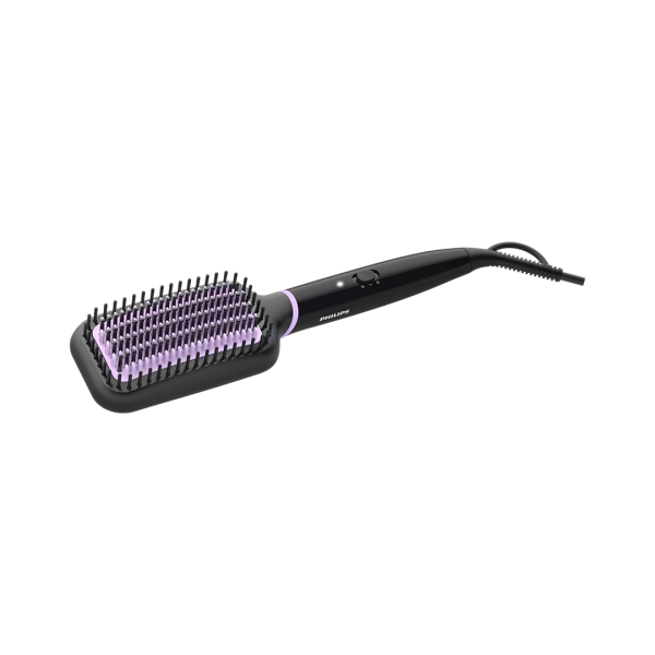 PHILIPS Reveal naturally straight,  beautifully shiny hair in just 5 minutes. Our ThermoProtect technol