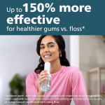 PHILIPS Sonicare Cordless  Power Flosser 3000, Quad Stream technology for faster, more effective floss