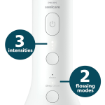 PHILIPS Sonicare Cordless  Power Flosser 3000, Quad Stream technology for faster, more effective floss