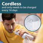 PHILIPS Sonicare Cordless  Power Flosser 3000, Quad Stream technology for faster, more effective floss