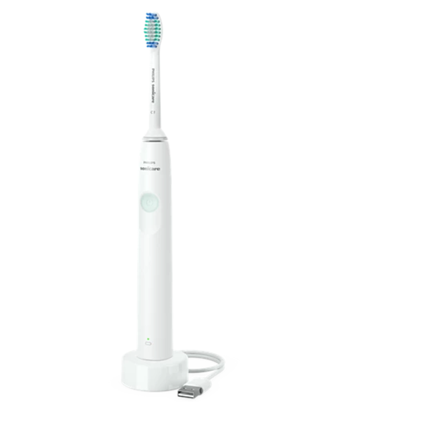 PHILIPS 1100 Series Sonic Electric Toothbrush, Quadpacer