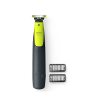 PHILIPS One Blade - Shav e, trim and create  lines, for any length of hair, with 2x click on stubble