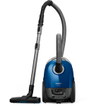 PHILIPS Vacuum Cleaner, Canister, Bagged, 2000W, Motor