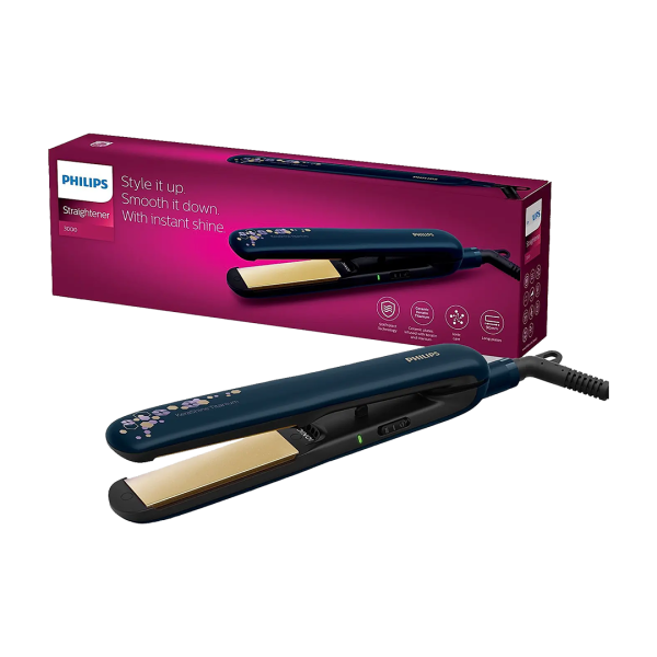 PHILIPS Thermoprotect Straightner, with keratin infused  plate and 2 temperature settings