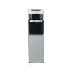 MIKA Water Dispenser, Floor Standing Bottom Load, Black and Silver