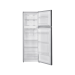 MIKA Fridge, 247L, 2 Door Top Mount Freezer No Frost (Frost Free), Inox Dark Matt