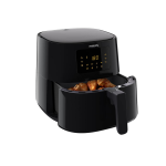 PHILIPS Essential  Air fryer XL Black, 1.2KG, 6.2Ltr, Rapid Air Technology, Fry with 90% Less Fat, Touch