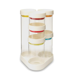 JOSEPH JOSEPH Food Store Carousel White