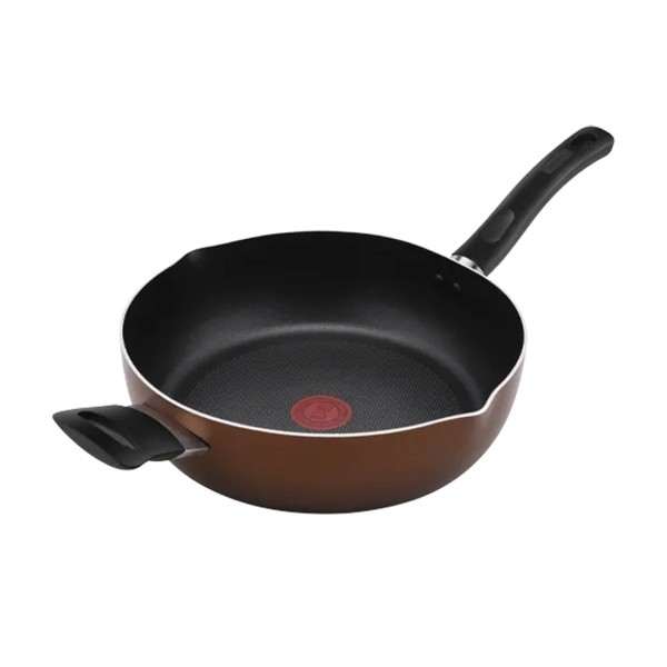 TEFAL Primary Stainless Steel With  Non Stick Interior Coated  Sautepan 24C