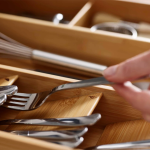 JOSEPH JOSEPH Drawer Store Bamboo Cutlery Gadget Org