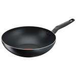 TEFAL Super Cook Aluminium Non Stick Wok Ptfe Pan 28Cm + Lid