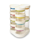 JOSEPH JOSEPH Spice Store Carousel White