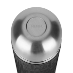 TEFAL Senator Vacuum  Flask, 1L, Black Silver