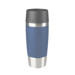 TEFAL Travel Mug, 0.5L, Blue Silver