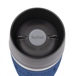 TEFAL Travel Mug, 0.5L, Blue Silver