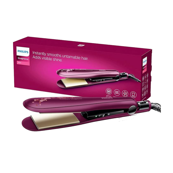 PHILIPS Thermoprotect Straightner, with keratin infused plate and 6 temperature settings