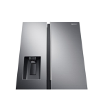 SAMSUNG Fridge, 635L, 2 Door Side By Side No Frost (Frost Free), Silver