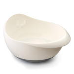 JOSEPH JOSEPH Prep & Serve Large White Multifuntional Bowl