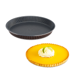 TEFAL Perfect Bake Aluminium Non Stick Fluted Tart Tin, 27Cm