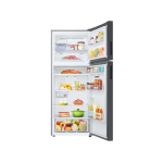 SAMSUNG Fridge, 465L, 2 Door Top Mount Freezer No Frost (Frost Free), Refined Inox