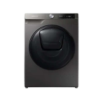 SAMSUNG Washing Machine, 11Kg, Front Load Wash black caviar body colour