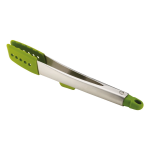 JOSEPH JOSEPH Elevate 12" Stainless Steel Tongs - Grey / Green