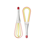 JOSEPH JOSEPH Twist 2 In 1 Whisk Multicolor